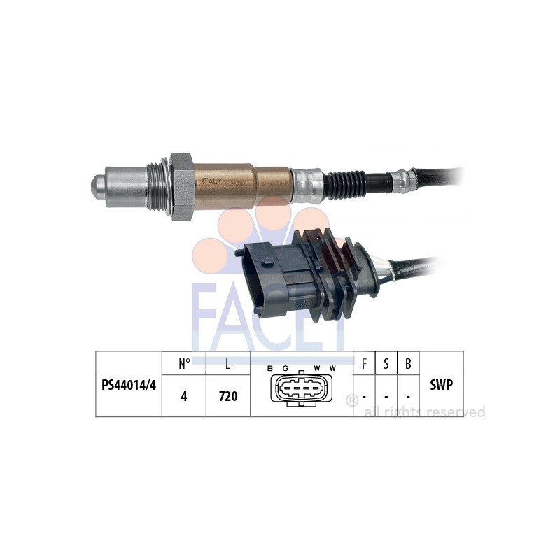 Sonde lambda FACET