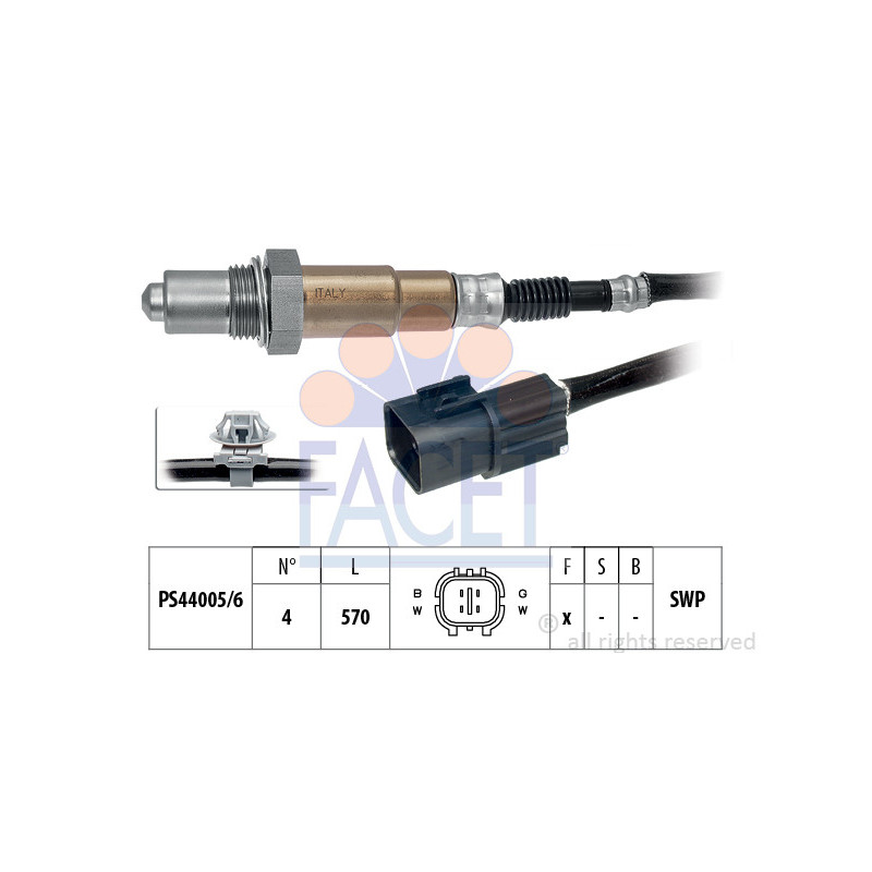 Sonde lambda FACET