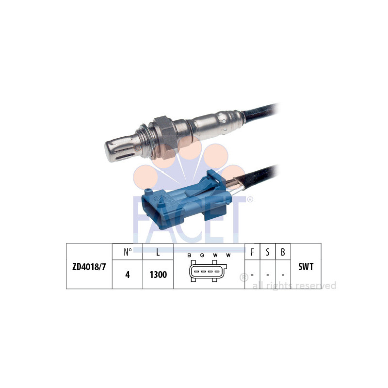 Sonde lambda FACET