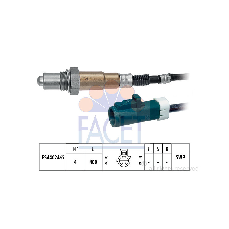 Sonde lambda FACET