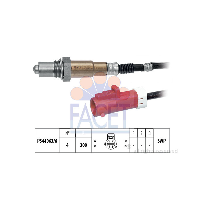 Sonde lambda FACET