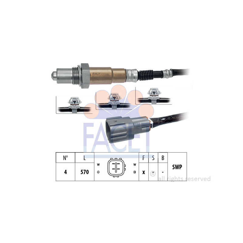 Sonde lambda FACET