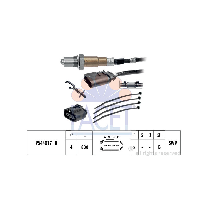 Sonde lambda FACET