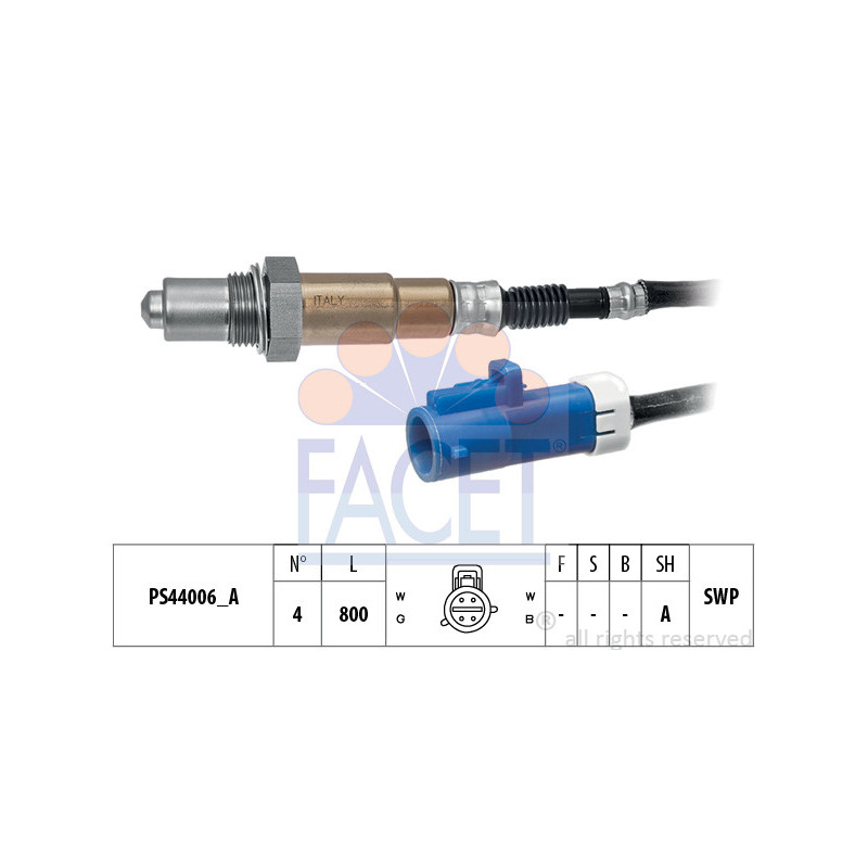 Sonde lambda FACET