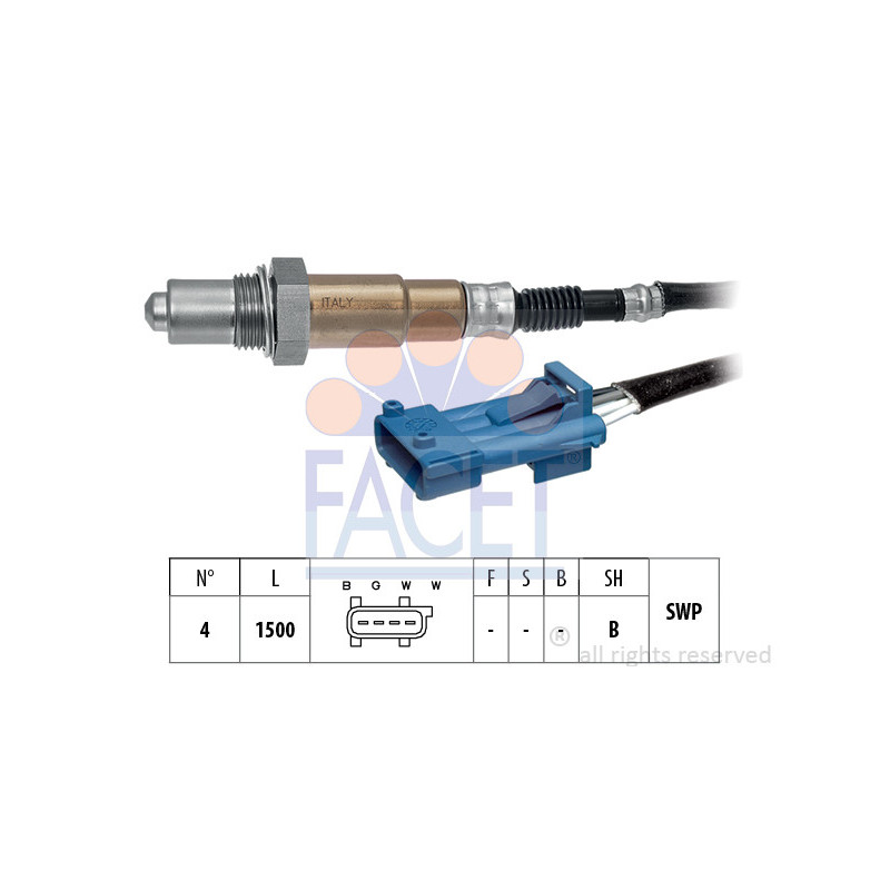 Sonde lambda FACET