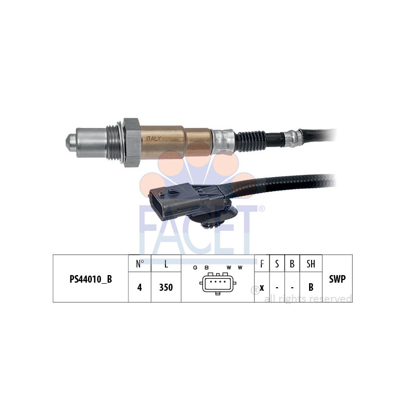 Sonde lambda FACET