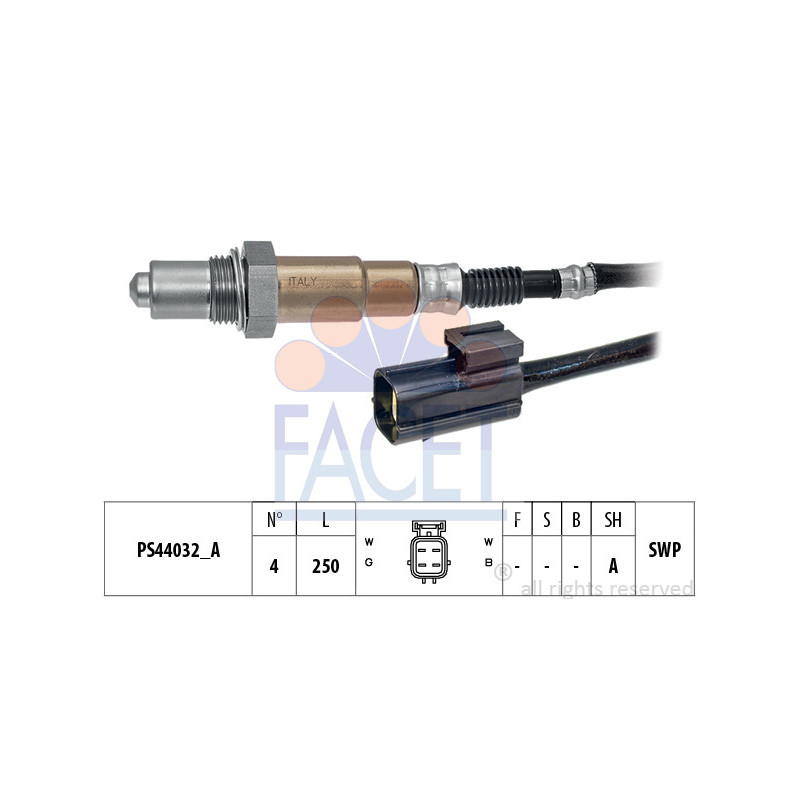 Sonde lambda FACET