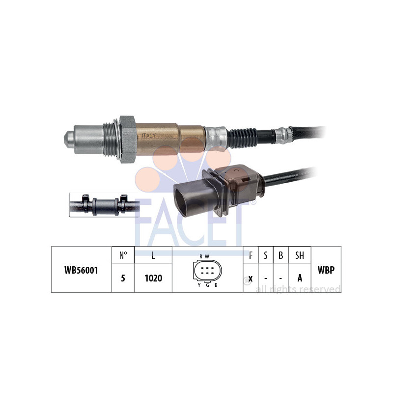 Sonde lambda FACET