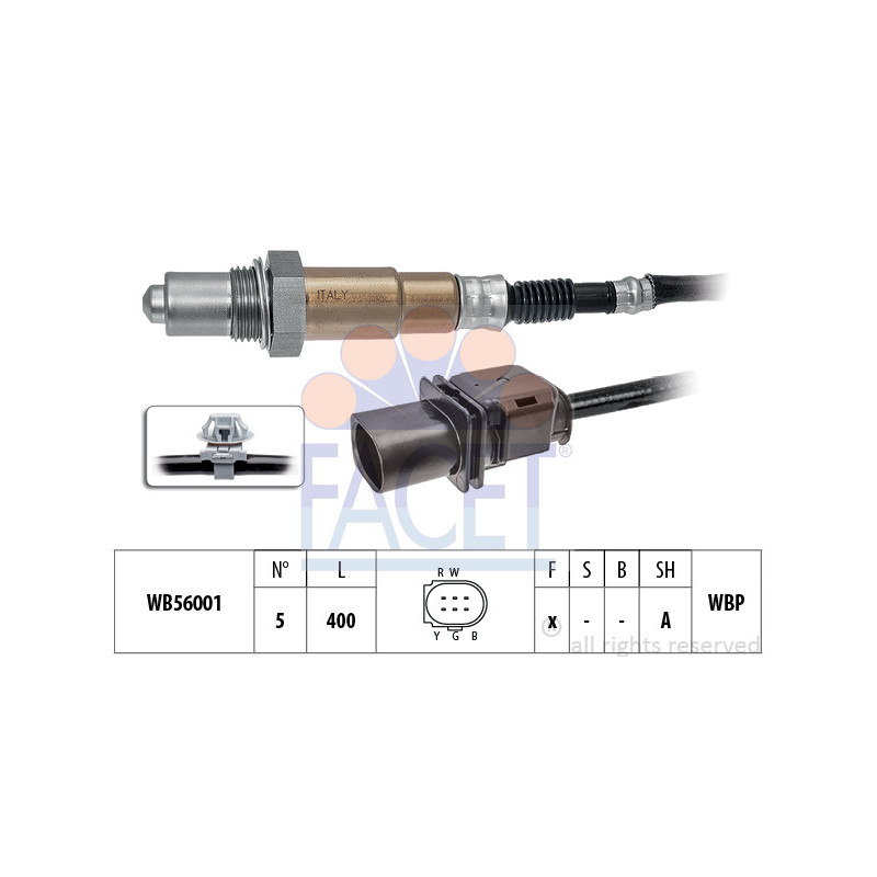 Sonde lambda FACET