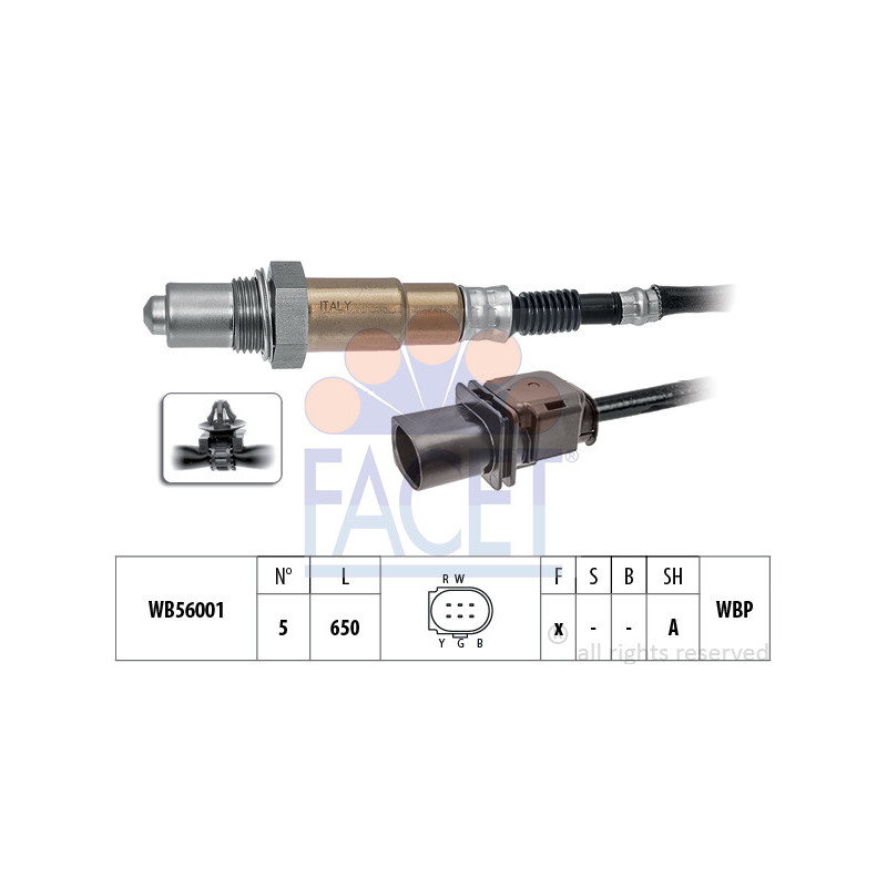 Sonde lambda FACET