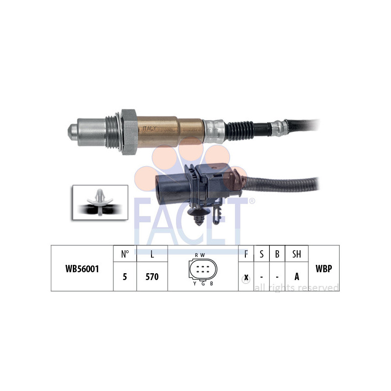 Sonde lambda FACET