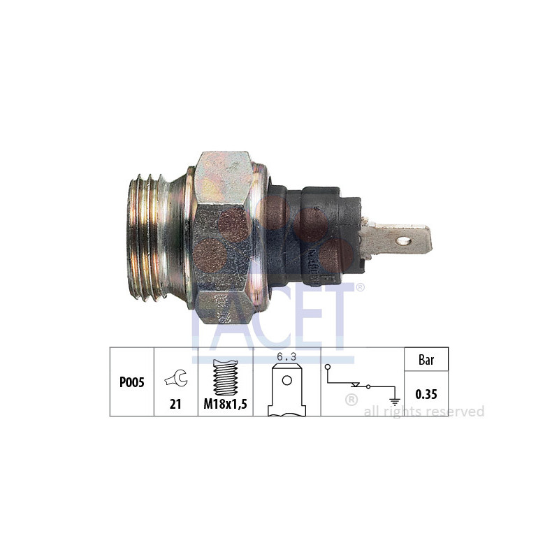 Pressostat d'huile FACET