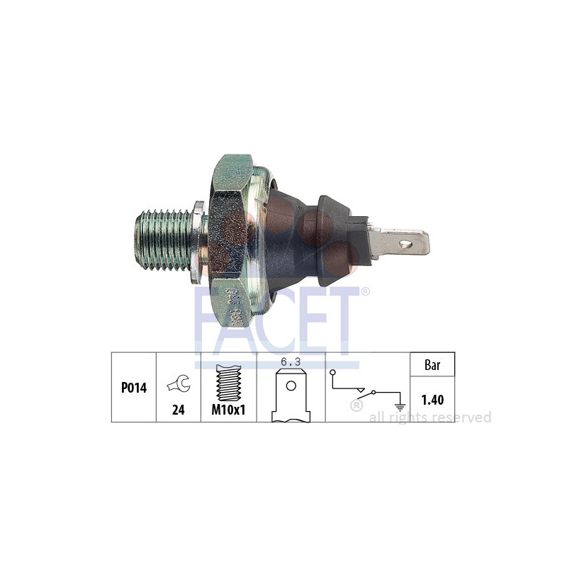 Pressostat d'huile FACET