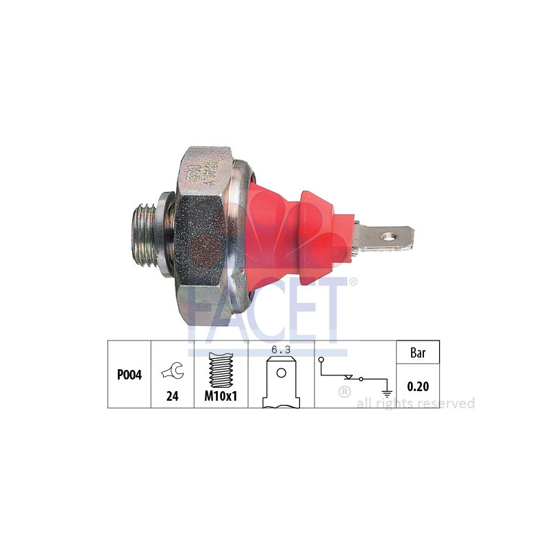 Pressostat d'huile FACET