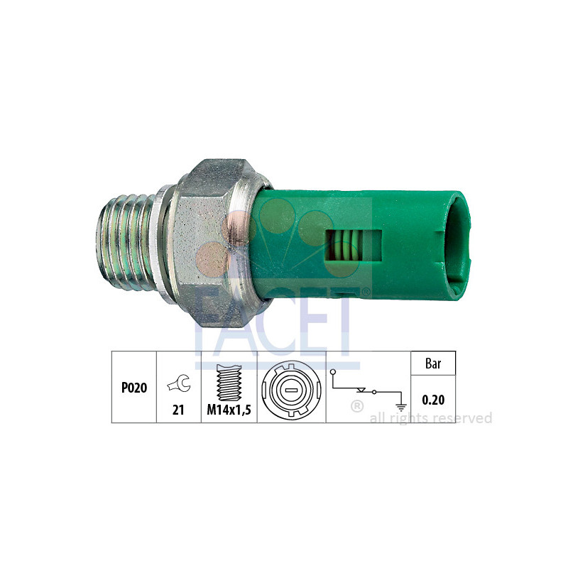 Pressostat d'huile FACET