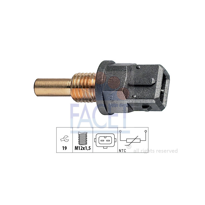 Sonde de température (liquide de refroidissement) FACET