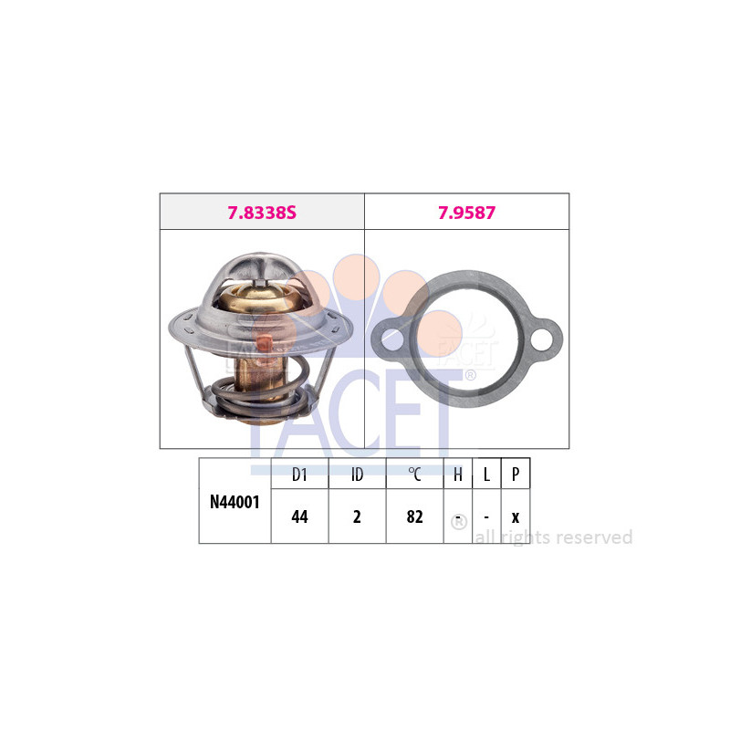 Thermostat d'eau FACET