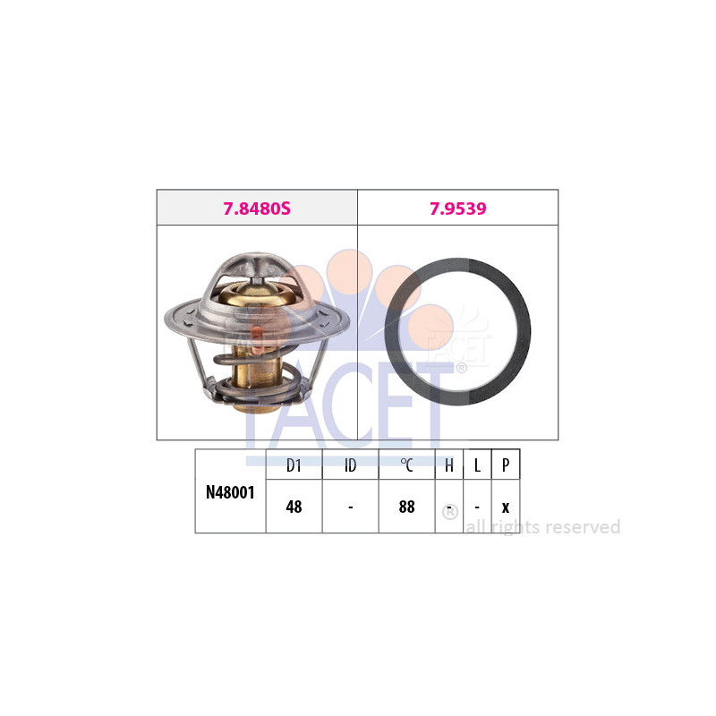 Thermostat d'eau FACET