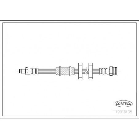 Flexible de frein CORTECO