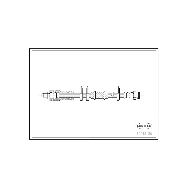 Flexible de frein CORTECO