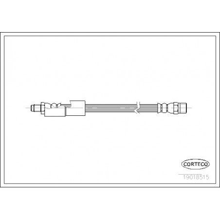 Flexible de frein CORTECO