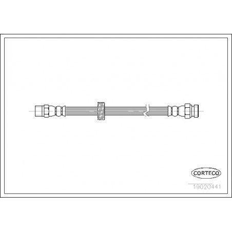 Flexible de frein CORTECO