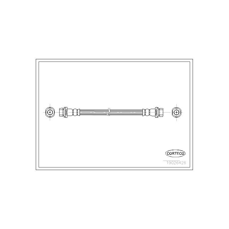 Flexible de frein CORTECO