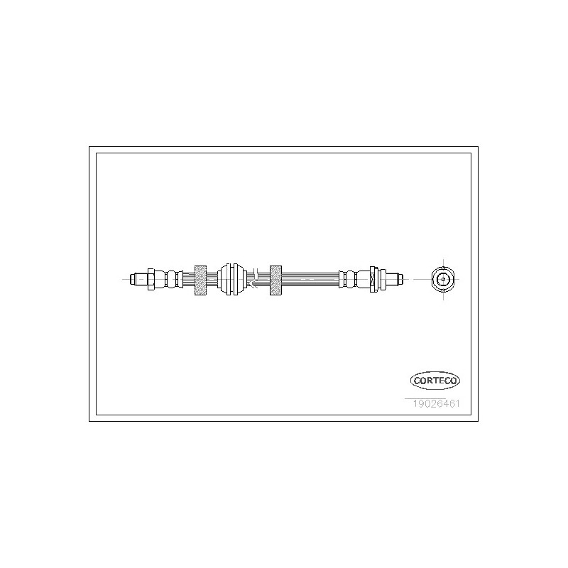 Flexible de frein CORTECO