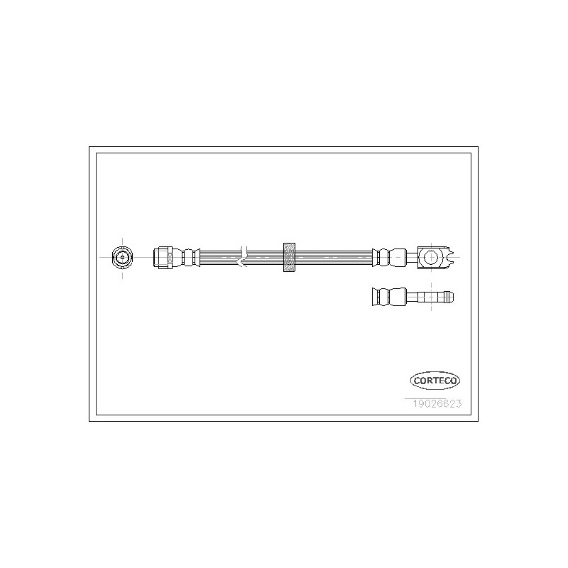 Flexible de frein CORTECO