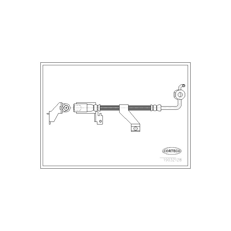 Flexible de frein CORTECO