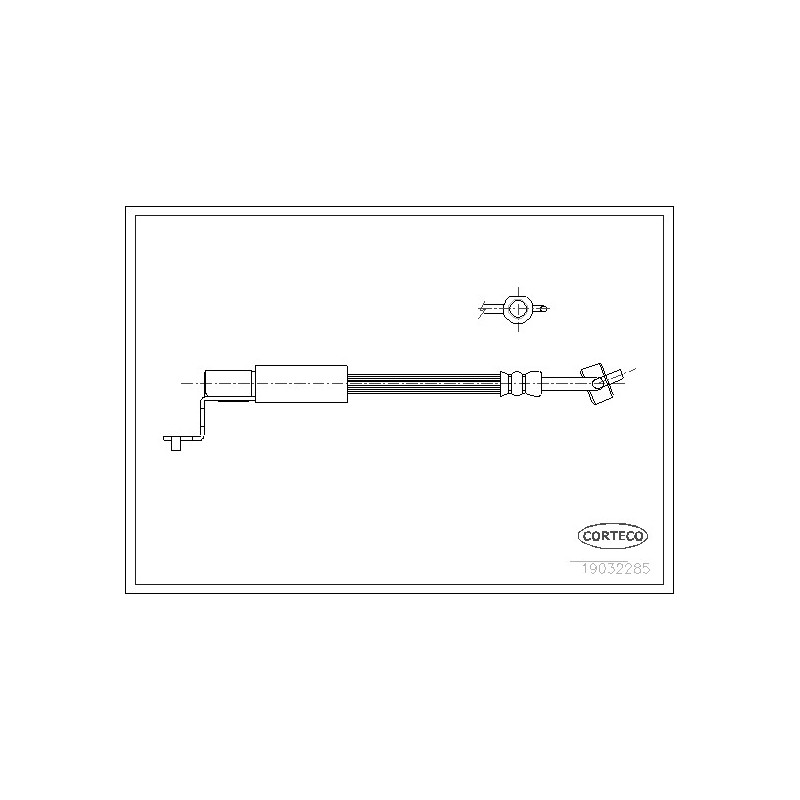 Flexible de frein CORTECO