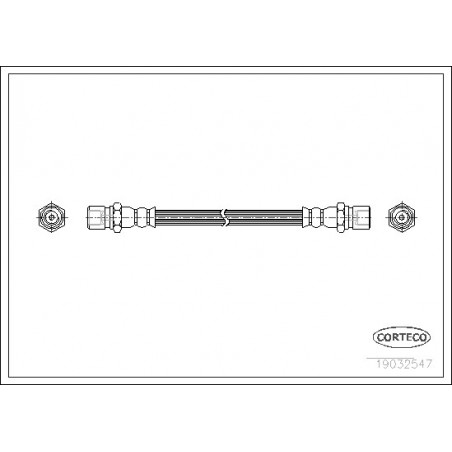 Flexible de frein CORTECO