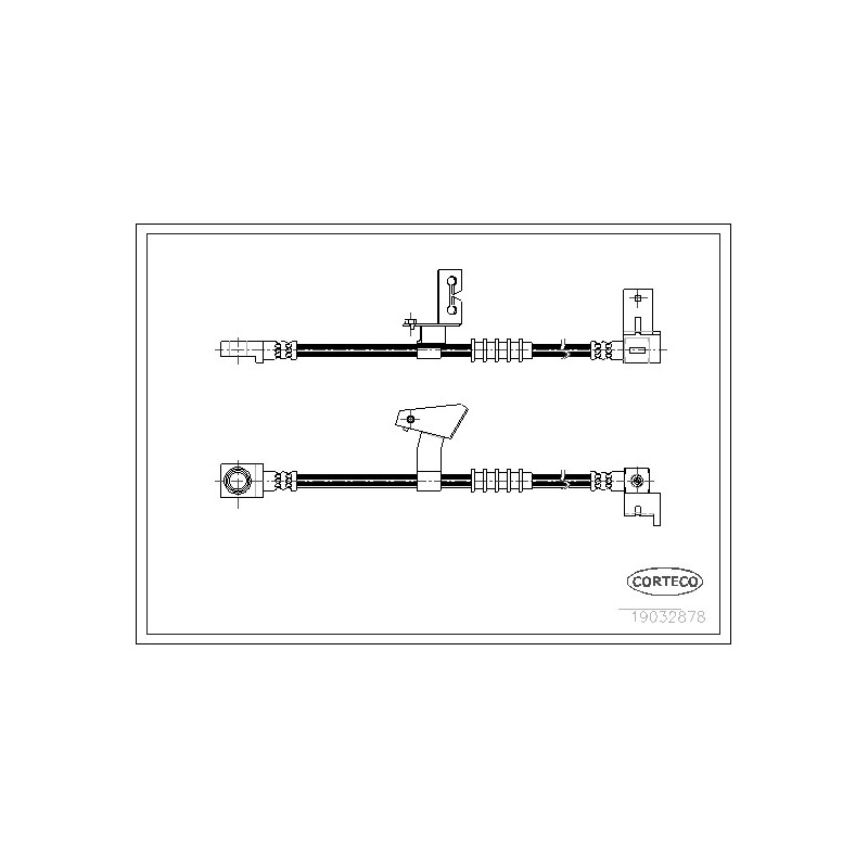 Flexible de frein CORTECO