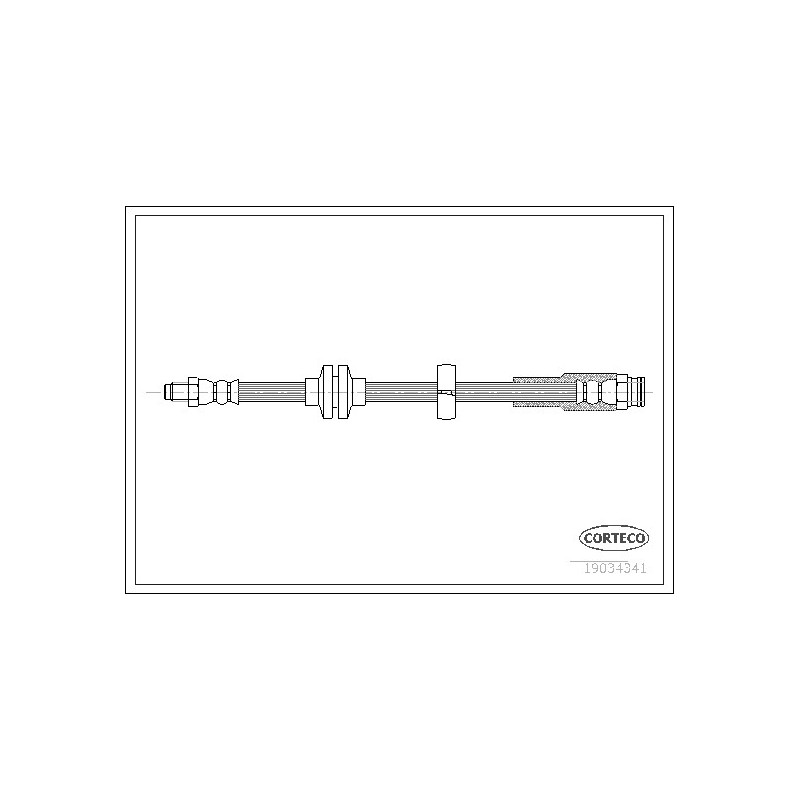 Flexible de frein CORTECO