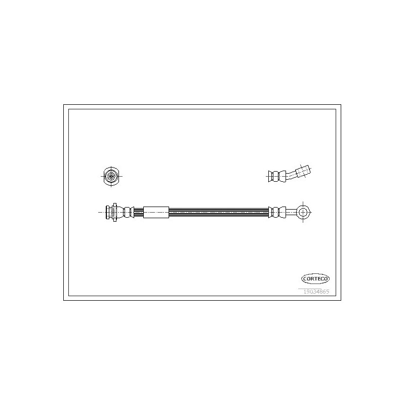 Flexible de frein CORTECO
