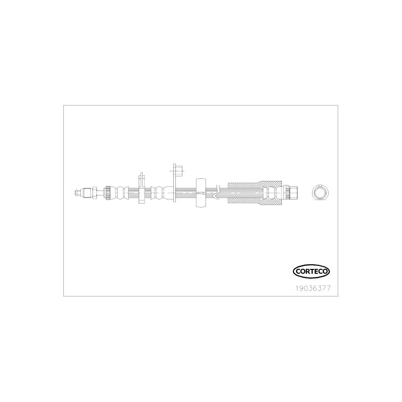 Flexible de frein CORTECO