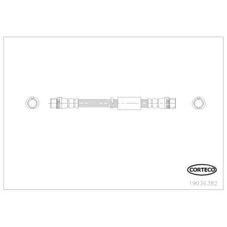 Flexible de frein CORTECO