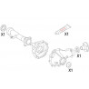 Jeu de joints d'étanchéité (différentiel) CORTECO