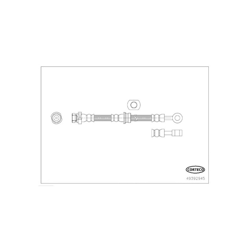 Flexible de frein CORTECO