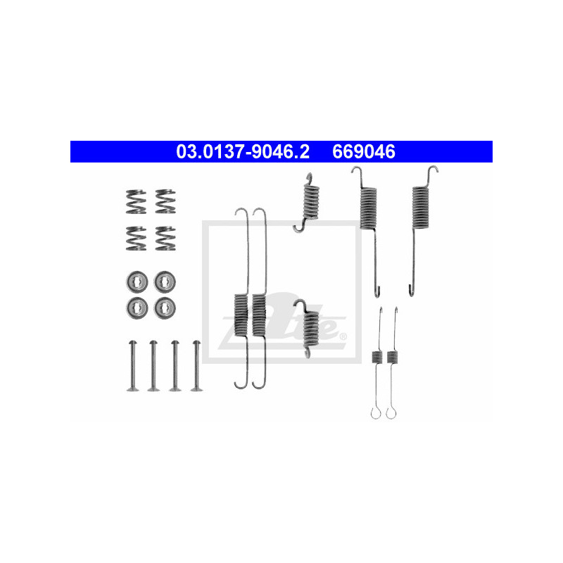 Kit d'accessoires (mâchoire de frein) ATE