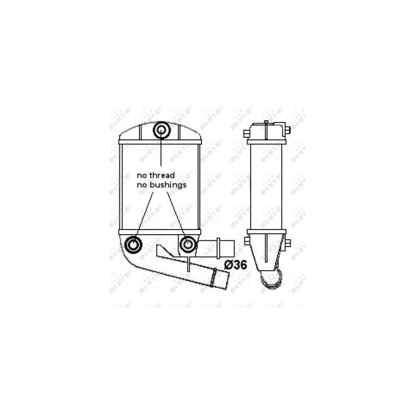 Intercooler (échangeur d'air) NRF