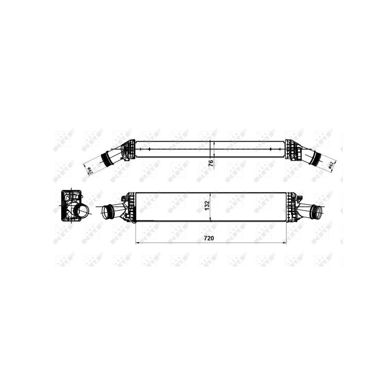 Intercooler (échangeur d'air) NRF