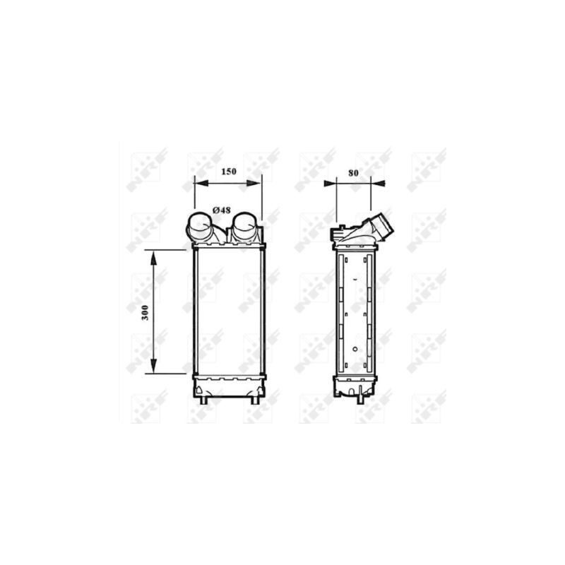 Intercooler (échangeur d'air) NRF