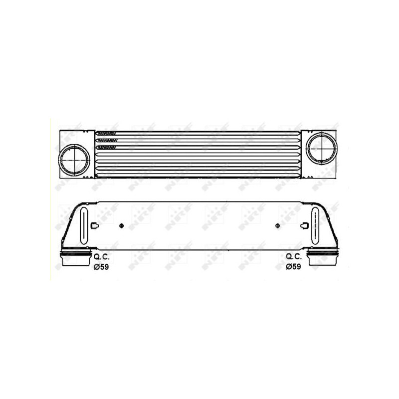 Intercooler (échangeur d'air) NRF