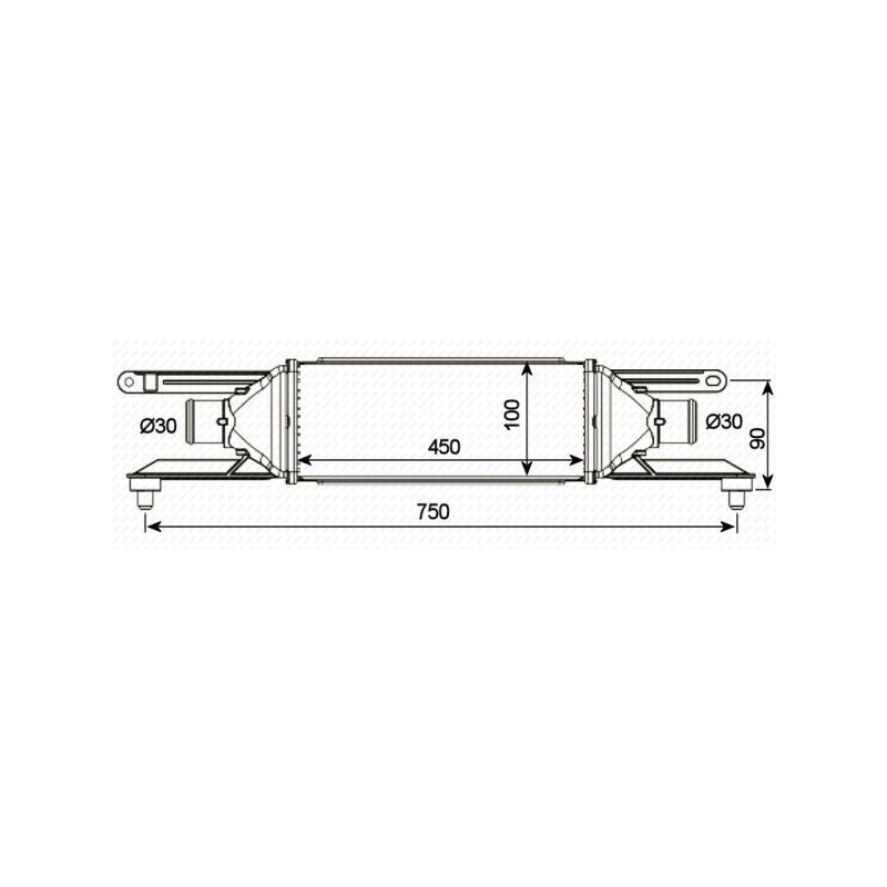 Intercooler (échangeur d'air) NRF