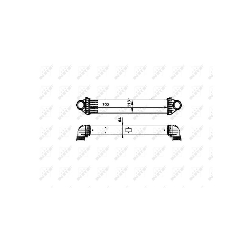 Intercooler (échangeur d'air) NRF