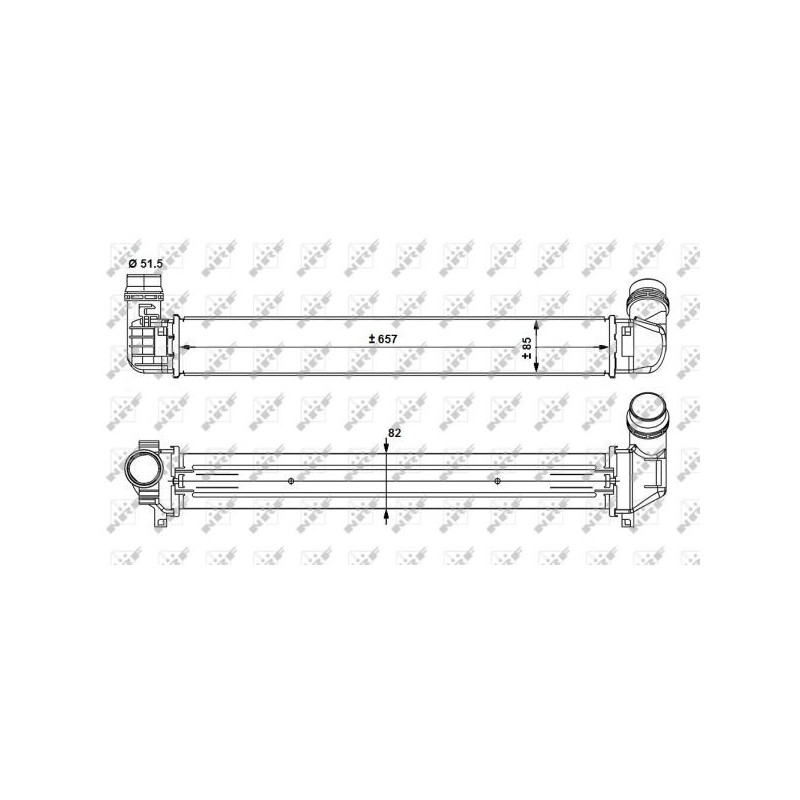 Intercooler (échangeur d'air) NRF