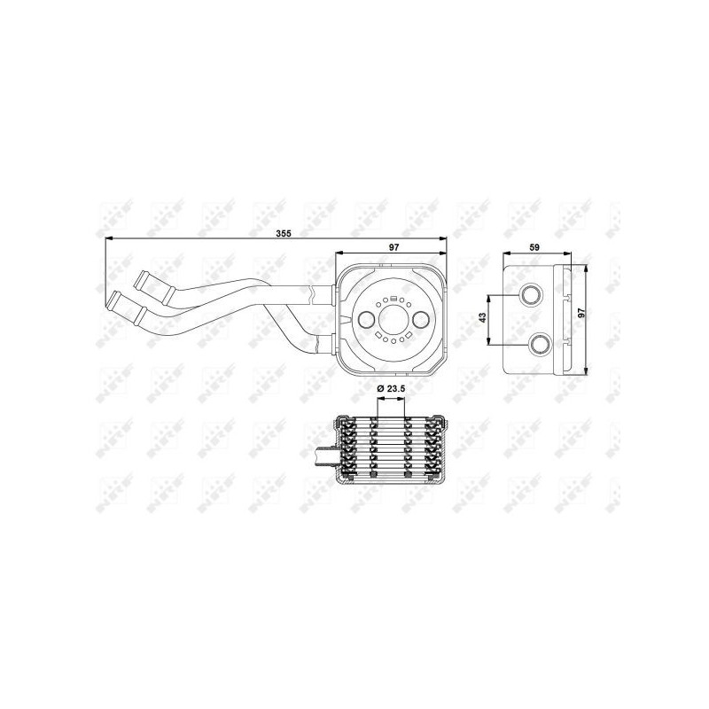 Radiateur d'huile NRF