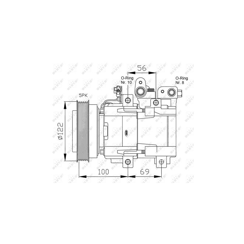 Compresseur de climatisation NRF