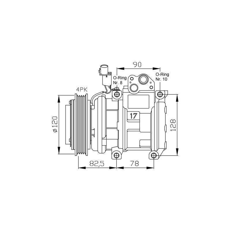 Compresseur de climatisation NRF
